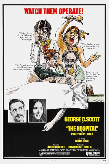 Poster to the movie "The Hospital" #1103089