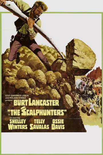 Poster to the movie "The Scalphunters" #1081030
