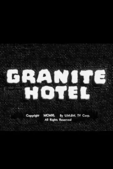 Poster to the movie "Granite Hotel" #1157449