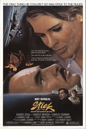 Poster to the movie "Stick" #734454