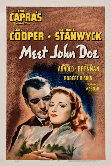 Poster to the movie "Meet John Doe" #1093021