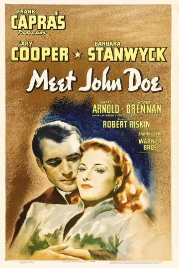 Poster to the movie "Meet John Doe" #1093028