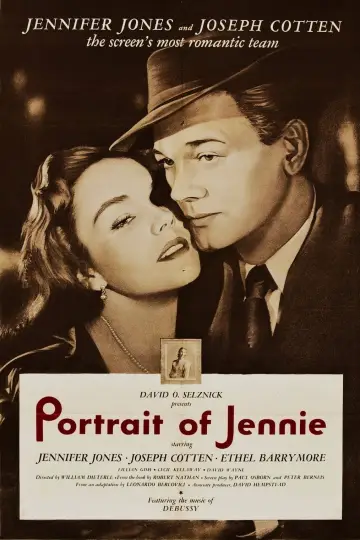 Poster to the movie "Portrait of Jennie" #1590873