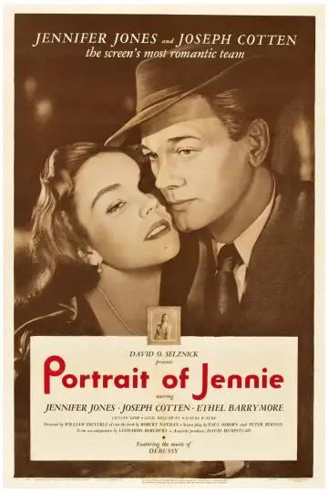 Poster to the movie "Portrait of Jennie" #1590878