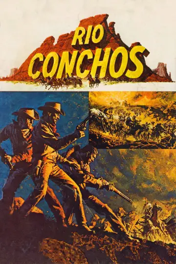 Poster to the movie "Rio Conchos" #1092365