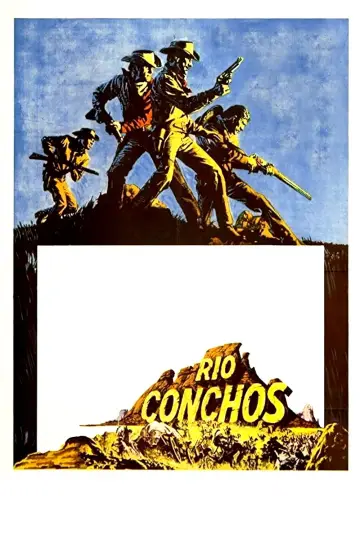 Poster to the movie "Rio Conchos" #1092370