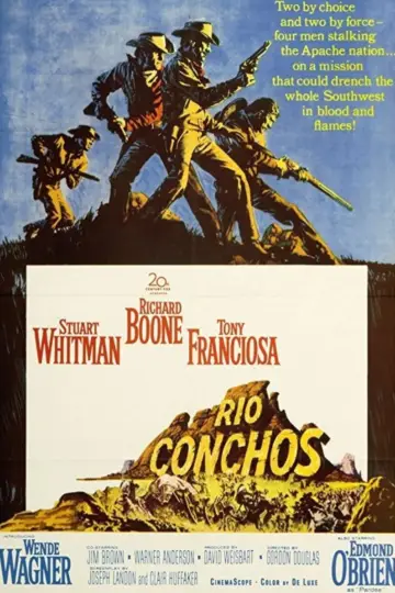 Poster to the movie "Rio Conchos" #1092373