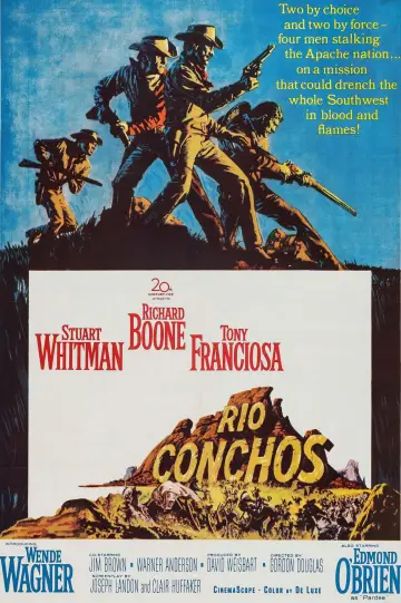 Poster to the movie "Rio Conchos" #1092374
