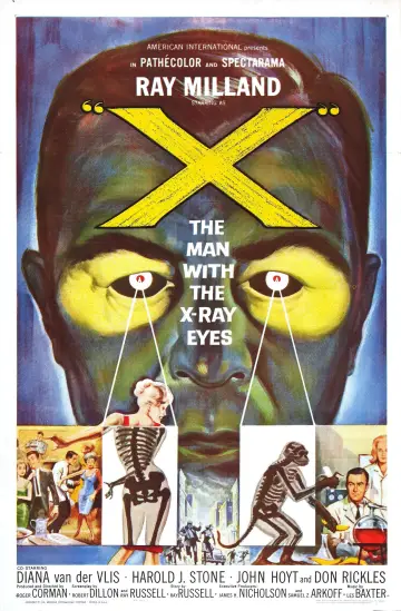 Poster to the movie "X: The Man with the X-Ray Eyes" #1083820