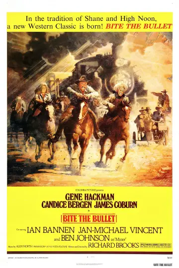 Poster to the movie "Bite the Bullet" #1030136
