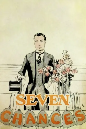 Poster to the movie "Seven Chances" #1062755