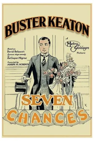 Poster to the movie "Seven Chances" #1062759