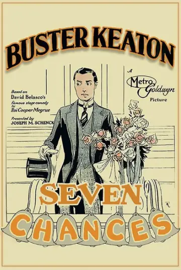 Poster to the movie "Seven Chances" #1062763