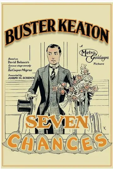 Poster to the movie "Seven Chances" #1062766