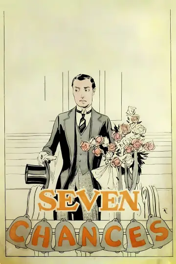Poster to the movie "Seven Chances" #1062767