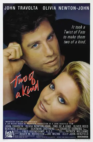 Poster to the movie "Two of a Kind" #1033367