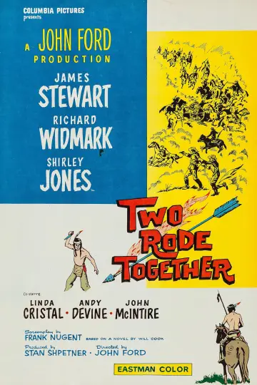 Poster to the movie "Two Rode Together" #1052105