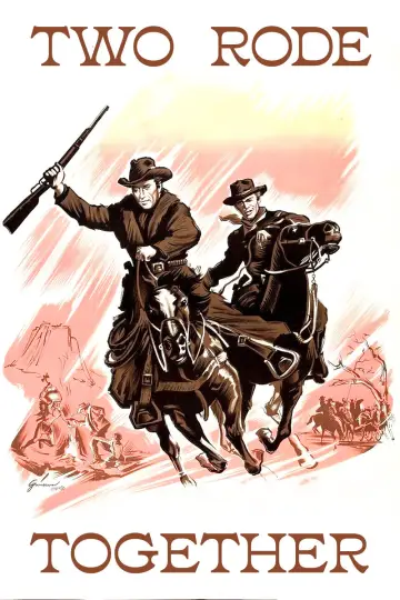 Poster to the movie "Two Rode Together" #1052108