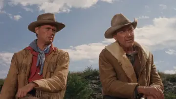 Backdrop to the movie "Two Rode Together" #420945