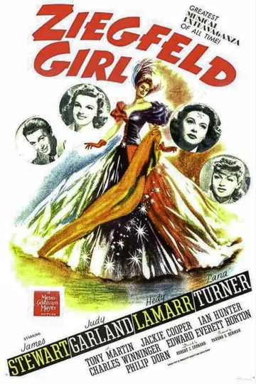Poster to the movie "Ziegfeld Girl" #1136524