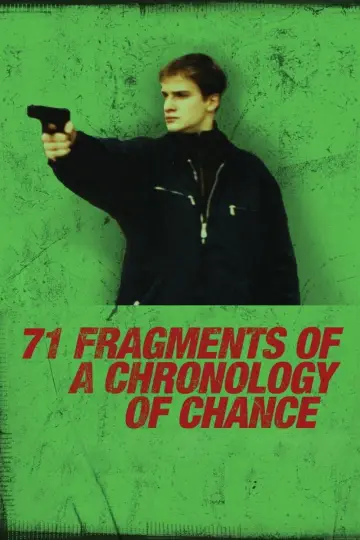 Poster to the movie "71 Fragments of a Chronology of Chance" #1101459