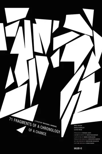 Poster to the movie "71 Fragments of a Chronology of Chance" #460533