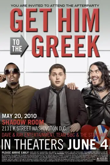 Poster to the movie "Get Him to the Greek" #898745