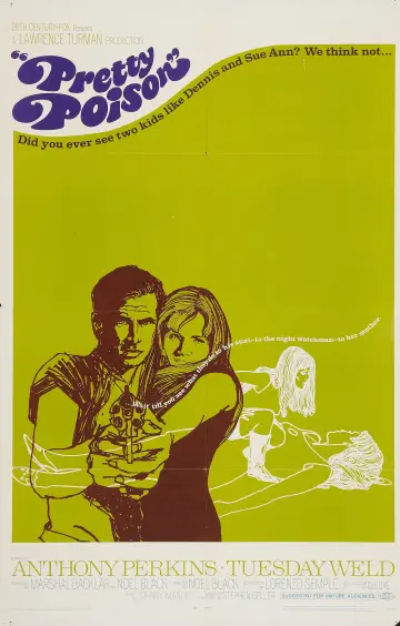 Poster to the movie "Pretty Poison" #1125181