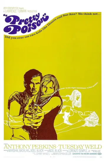 Poster to the movie "Pretty Poison" #1125187
