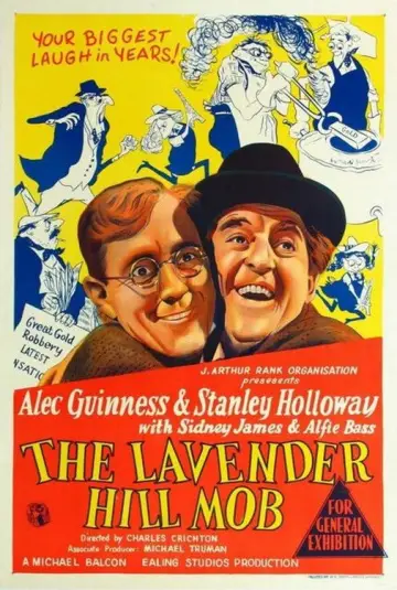 Poster to the movie "The Lavender Hill Mob" #1017657