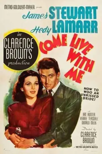 Poster to the movie "Come Live with Me" #981174