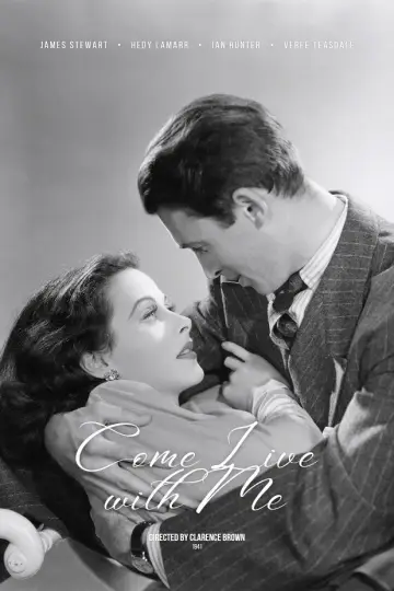 Poster to the movie "Come Live with Me" #981176