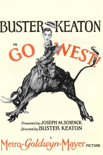 Poster to the movie "Go West" #1116855
