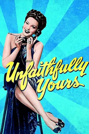 Poster to the movie "Unfaithfully Yours" #1132178