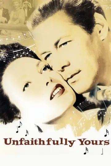 Poster to the movie "Unfaithfully Yours" #1132180