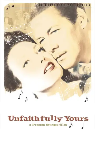 Poster to the movie "Unfaithfully Yours" #1132181