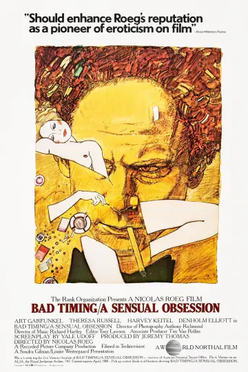 Poster to the movie "Bad Timing" #1105138