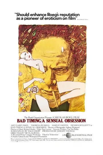 Poster to the movie "Bad Timing" #1105141