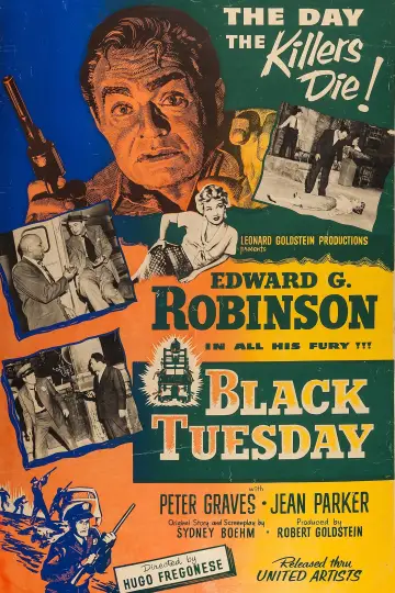 Poster to the movie "Black Tuesday" #1127558