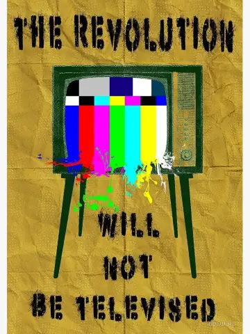 Poster to the movie "The Revolution Will Not Be Televised" #1144945