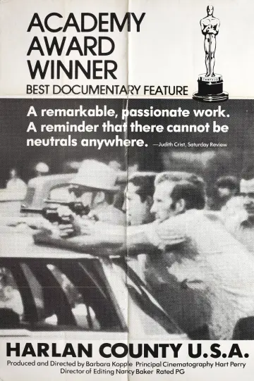 Poster to the movie "Harlan County U.S.A." #1525994