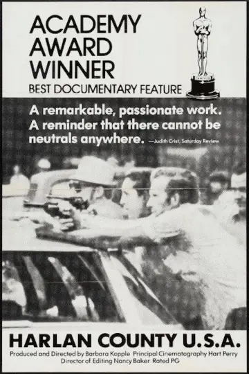 Poster to the movie "Harlan County U.S.A." #1525996