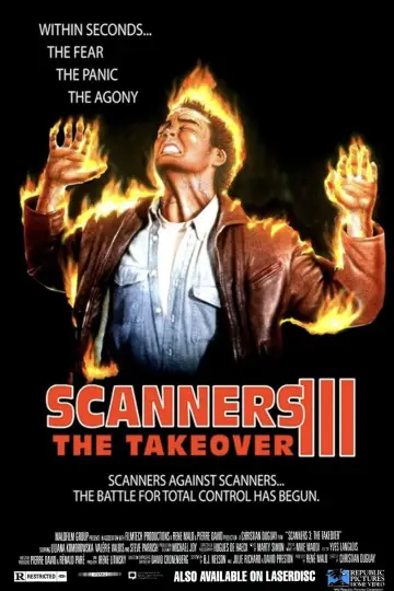 Poster to the movie "Scanners III: The Takeover" #1106977