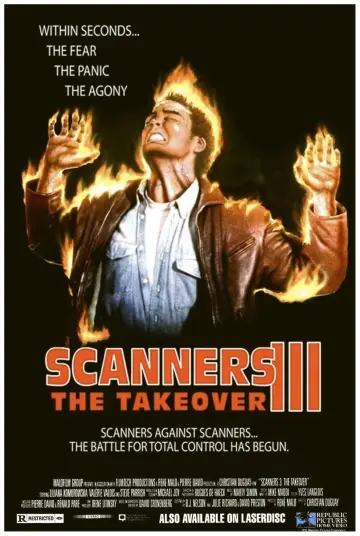 Poster to the movie "Scanners III: The Takeover" #1106978