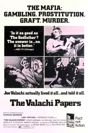Poster to the movie "The Valachi Papers" #1090217