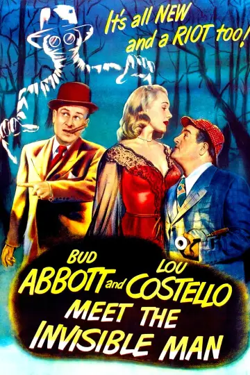 Poster to the movie "Bud Abbott and Lou Costello Meet the Invisible Man" #1065474