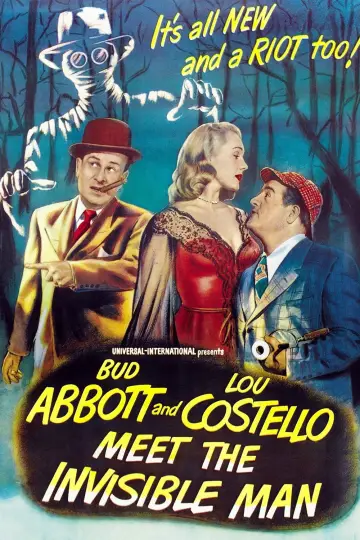 Poster to the movie "Bud Abbott and Lou Costello Meet the Invisible Man" #1065475