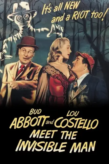Poster to the movie "Bud Abbott and Lou Costello Meet the Invisible Man" #1065479
