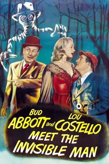 Poster to the movie "Bud Abbott and Lou Costello Meet the Invisible Man" #1065480