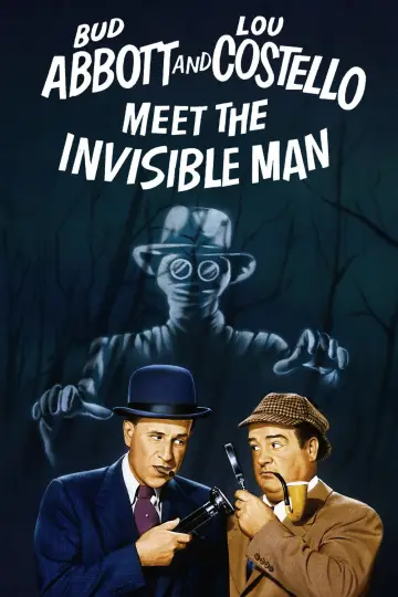 Poster to the movie "Bud Abbott and Lou Costello Meet the Invisible Man" #1065483